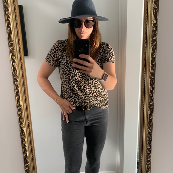 & Other Stories Felt Hat - Navy Blue (faded) - Picture 2 of 8